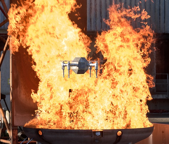 Un drone résistant à la chaleur pour lutter contre les incendies