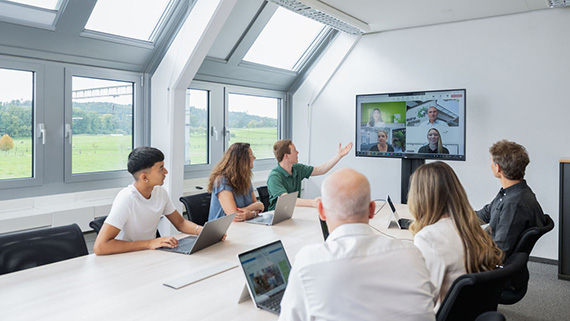 modernes Arbeiten bei Electrosuisse